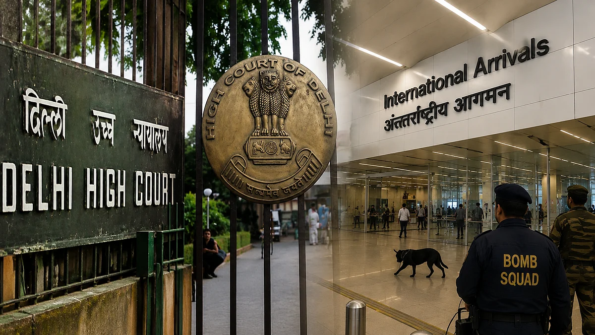 दिल्ली एयरपोर्ट और हाईकोर्ट समेत कई जगहों को बम से उड़ाने की धमकी, ईमेल से मचा हड़कंप